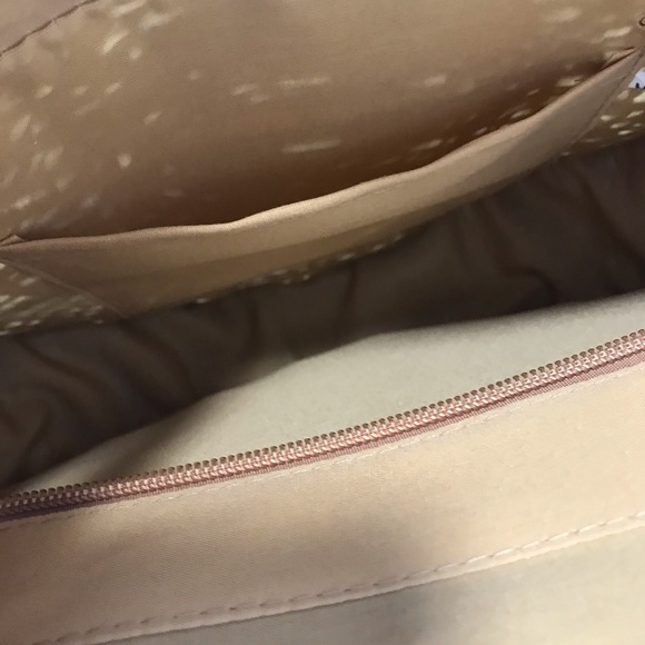 NWOT Raw Straw Zippered Handbag!! Adorable - Picture 6 of 6